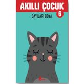 Sayıları Boya - Akıllı Çocuk 6 Kitap