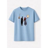 Saz Def T-Shirt - Açık Mavi - 2XL