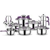 Schafer Compact 18 Parça Mor Tencere Seti