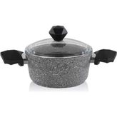 Schafer Cory 24 cm Gri Granit Derin Tencere