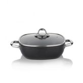 Schafer Gastronomie Master 24 cm Granit Basık Tencere