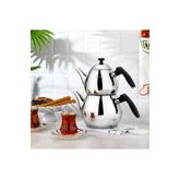 Schafer Tea Chef 4 Parça Siyah Orta Boy Çaydanlık Takımı