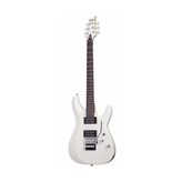 Schecter C-6 FR Deluxe Elektro Gitar (Satin White) - Beyaz