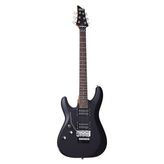 Schecter C-6 Fr Deluxe Solak Elekktro Gitar Satin Black