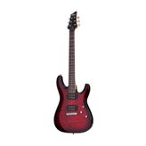 Schecter C-6 Plus See-Thru Cherry Burst Elektro Gitar