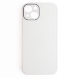 ScHitec Deluxe iPhone 14 Plus Mat Kılıf Beyaz