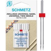 Schmetz 130/705 H ZWI 2.0/80 Ev Tipi Aile Dikiş Makinesi Çiftli Dikiş İğnesi