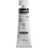 Schmincke : Primacryl Akrilik Boya : 60 ml : Silver