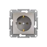Schneider Electric Schneider Asfora Plus Topraklı Priz Bronz