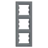 Schneider EPH5810362 Asfora Çelik 2'li Dikey Çerçeve