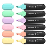 Schneider Pastel Renkler 6'lı Set Job 150 Fosforlu Kalem