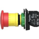 Schneider XB5AS8442 Acil Stop Butonu