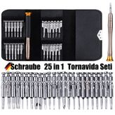 Schraube 25 İn 1 Mini Saatçi Tornavida Seti - Apple,macbook,cep Telefonu,tablet,laptop Tornavidası