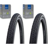 Schwalbe 700x35 Marathon E-Plus 5mm Zırhlı Lastik Seti