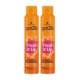 Schwarzkopf Got2b Fresh It Up Texture 2x200 ml Kuru Şampuan