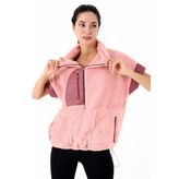 Scorp Flame Kadın Peluş Yelek Pembe