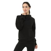 Scorp Heat Kapüşonlu Kadın Sweatshirt Siyah