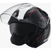 Scoyco Shuttle Açık Kask - Siyah