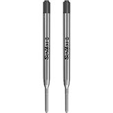 Scrikss Siyah 2'li Blister 0.7 mm Dev Refilli Tükenmez Kalem Ucu