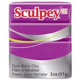 Sculpey III 515 Violet Polimer Kil