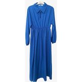 Sd Butik Elbise - 00404 Mavi