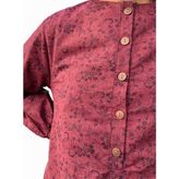 Sd Butik Elbise - Açık Bordo - 2XL