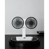 SDT Çift Başlıklı USB Şarjlı Masaüstü Vantilatör XUCZZZSP01FAN