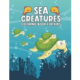Sea Creatures Coloring Book For Kids