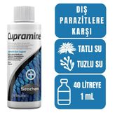 Seachem Cupramine 100 ml Dış Parazit Ilaçı