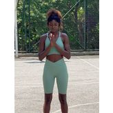 Seamless Bustiyer Mint Yeşil