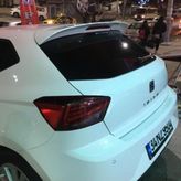 Seat Ibiza 2017-2019 Anatomik Spoiler Pianoblack