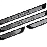 Seat Ibiza 4 Exclusive Line 2012-2017 4 Parça Krom Kapı Eşik Koruması