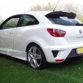 Seat İbiza Uyumlu (2008-2017) 2 Kapı Cupra Model Spoiler (Plastik)