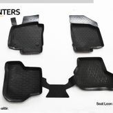 Seat Leon 2005-2012 Planters 3D Havuzlu Paspas