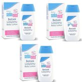 Sebamed 3x200 ml Bebek Vücut Losyonu