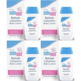 Sebamed 4x200 ml Bebek Vücut Losyonu