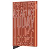 Secrid Cardprotector Laser Art Today Kartlık, Turuncu