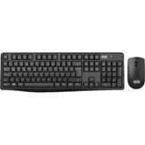 Secuzi Kablosuz Wi-Fi Q Klavye Mouse Set - Siyah
