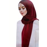 Sedef Bayan Penye Şal Viskon Şal 200*65 Cm