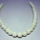 Sedef Taşı Dizi 10Mm (Beyaz)
