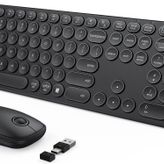 Seenda Kablosuz Klavye ve Mouse, USB ve Type-C - Siyah