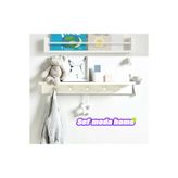 Sef moda 50 cm 2’li mdf’lam montessori raf&kitaplık beyaz