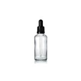 Şeffaf cam şişe 30 ml cam damlalıklı 3 adet
