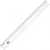 Şeffaf Plastik Ekonomik Cetvel 30 cm 0131