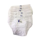 Seher Yıldızı Beyaz Erkek Çocuk 12'li Slip Külot
