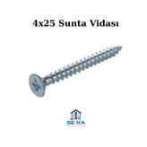 Seka Hand Tools 4X25 Sunta Vidası (25 Adet)