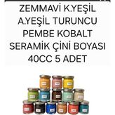 Şekercimm Seramik Çini Boyası 40CC 5 Adet