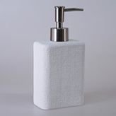 Selim Linen Beyaz Sıvı Sabunluk
