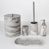 Selim Marble Banyo Seti Siyah