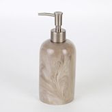Selim Marble Sıvı Sabunluk Bej